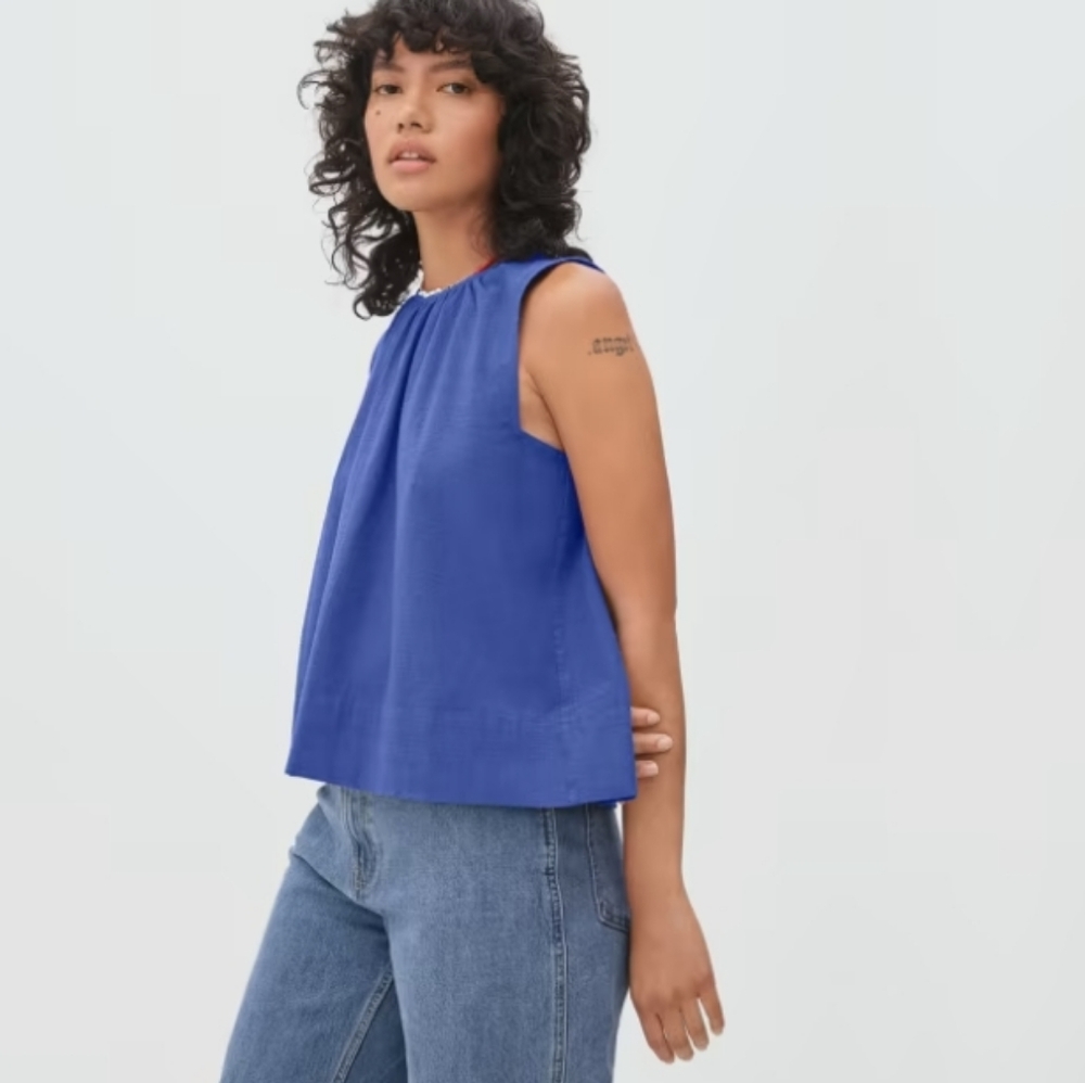 Everlane The Tie-Back Top